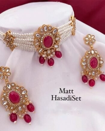 Classic Pearl Necklace Set